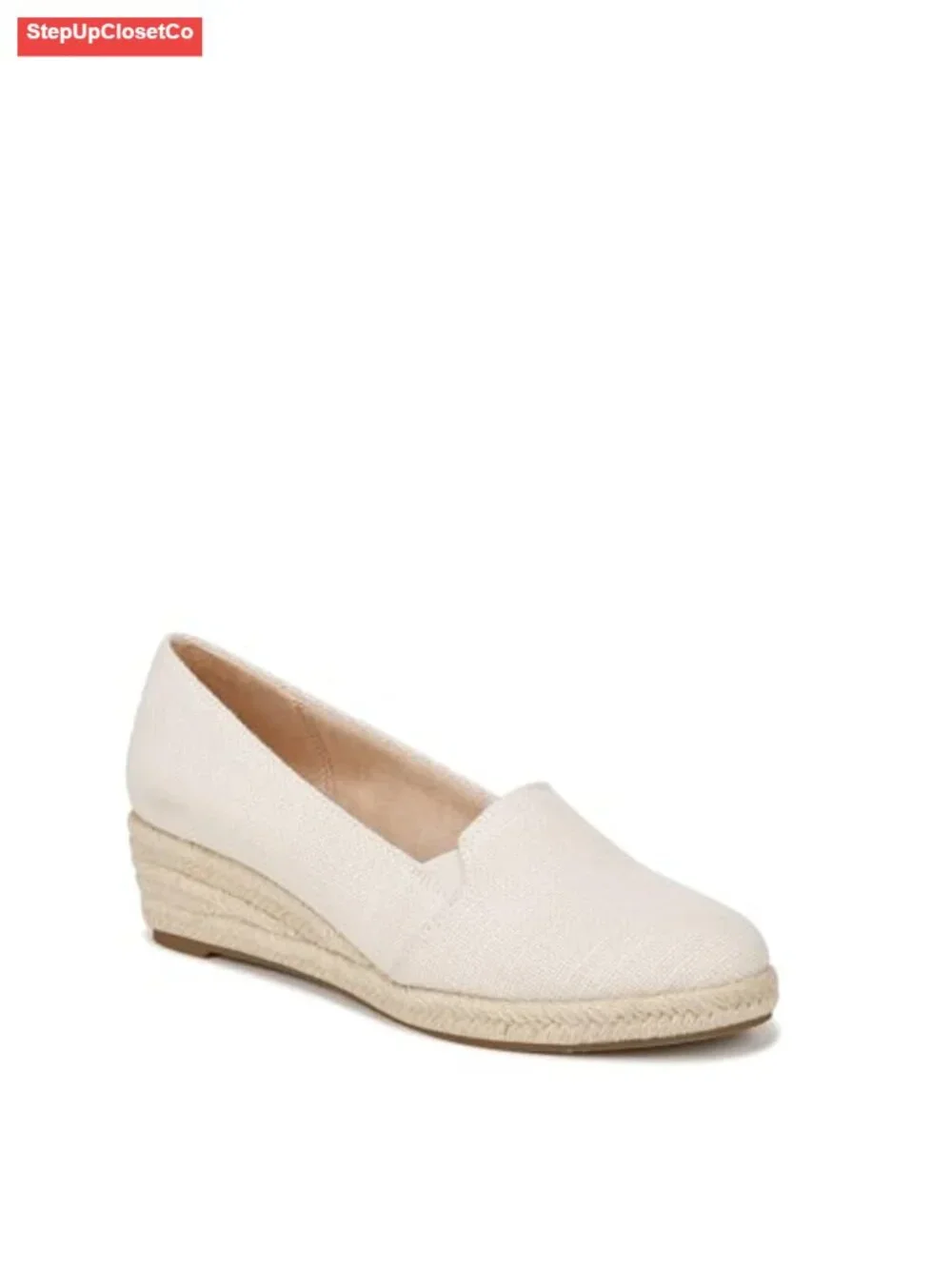 Espadrille Wedge Sandals with Cushioned Insole